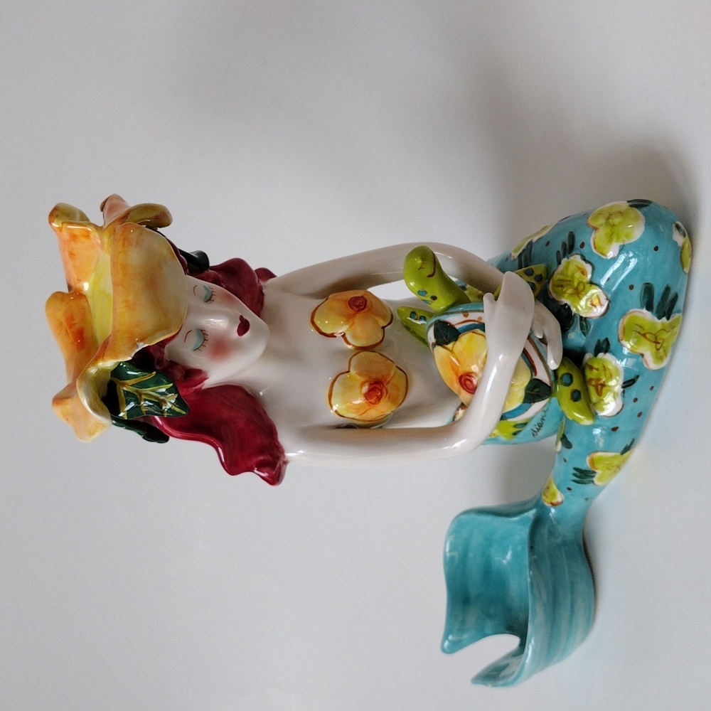 Come dream with me, mermaid,candel holder.